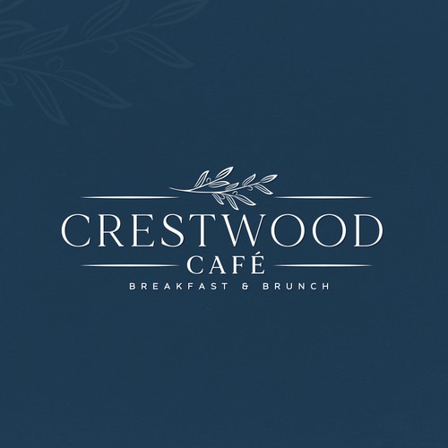 Design a High-End Logo for a Breakfast & Brunch Restaurant called Crestwood Café Diseño de maestro_medak