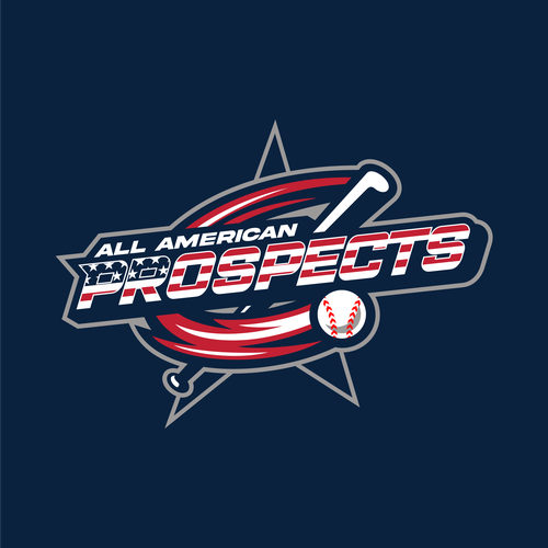 All American Prospects Baseball logo design! Design by Sasno P