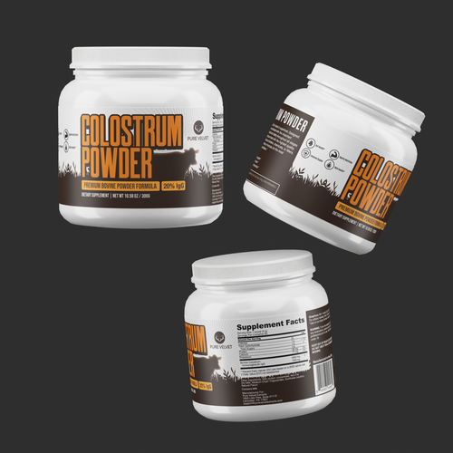 Design di Re-design Supplement Label to capture Amazon shopper attention & boost CTR - Colostrum Powder di Dem Ro