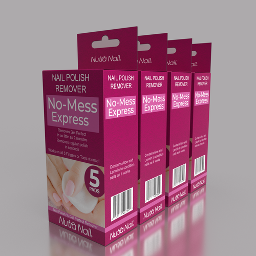 Nutra Nail Gel Remover Design by Parallax™