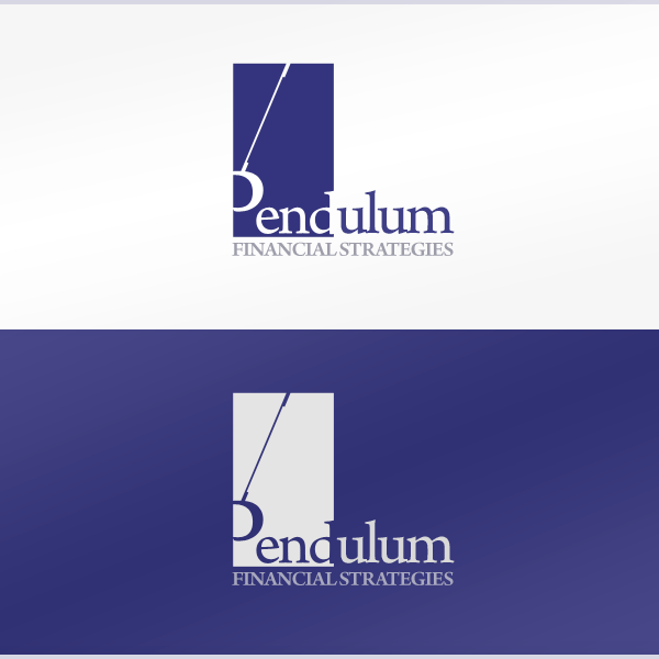 Hedge fund logo with the title 'Pendulum Strategies Logo'