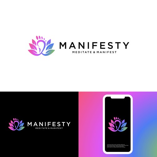 icon & logo for meditation & manifesting app Design réalisé par clarut