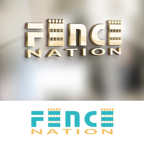 I need a strong logo for fence installation company. Design by Zahid2511