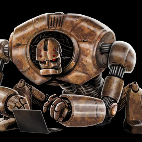 Computer modeled (CG) evil robot illustration Design von zoelhenry