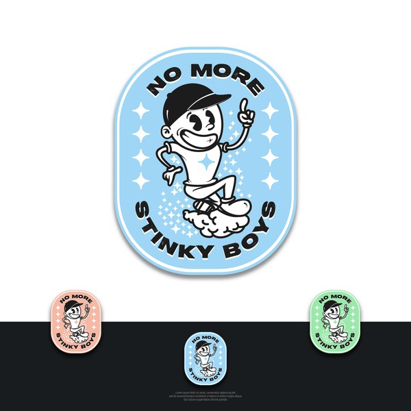 Character logo design