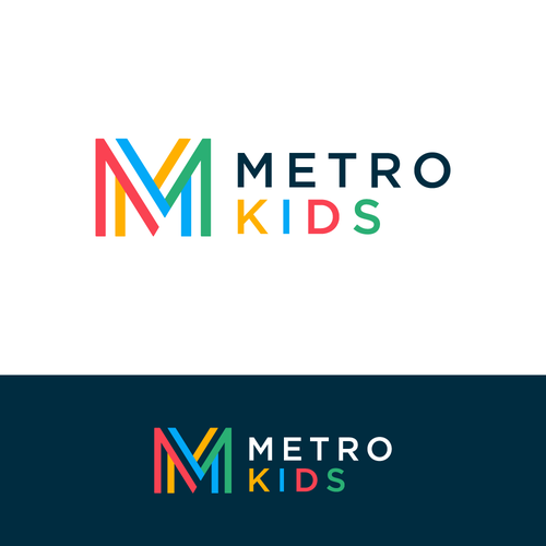 Metro Kids Logo Design by Luel