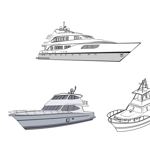 Boat Line Art | Other art or illustration contest