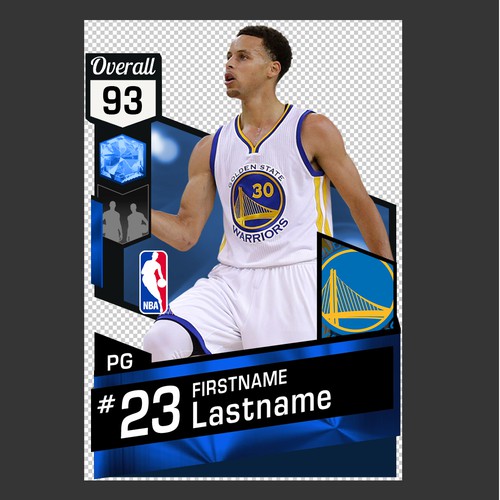 Basketball card template, Other art or illustration contest