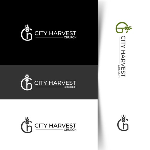 Clean and Modern church logo for church relaunch and rebrand. Design by Web Hub Solution