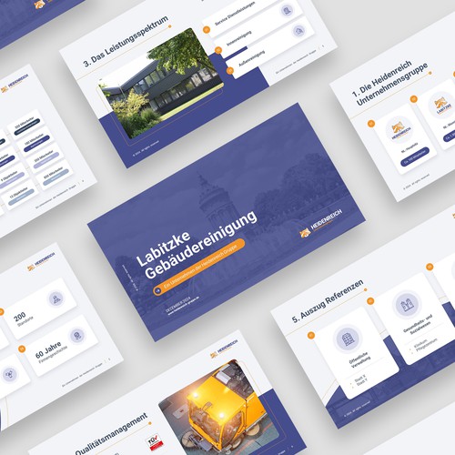 PowerPoint template contest entry by obicatlia