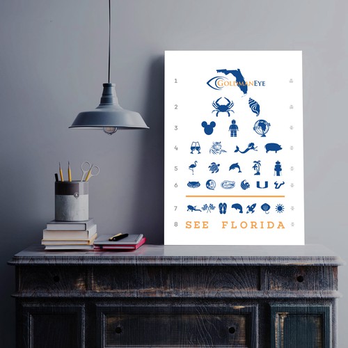 Eye Doctor Needs Creative "Eye Chart" Design by HF Tushar