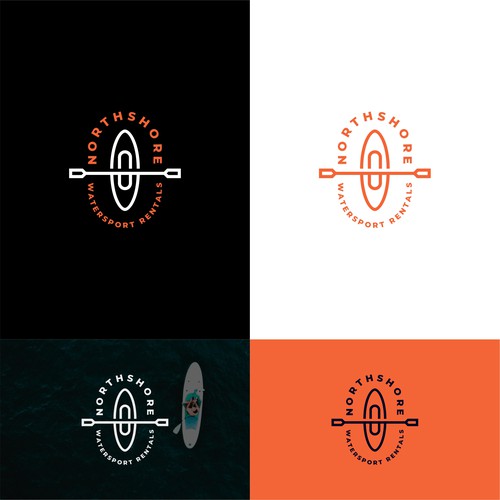 Kayak and Paddleboard Logo Contest Design by NigmaStudio