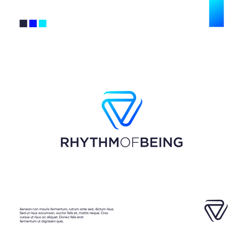 Design a logo for a coaching model that will change the rhythm of how you are being with your life. Design von vecrow