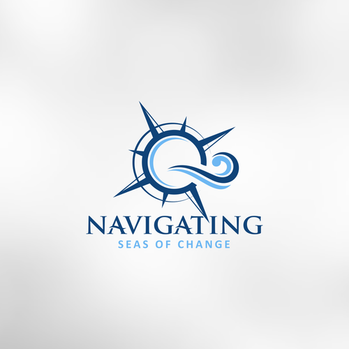 Nautical themed conference logo! Design by petir jingga