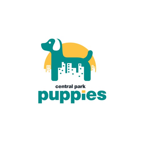 Design a heartfelt, modern logo for a brand that brings families and puppies together. Design by Vel66