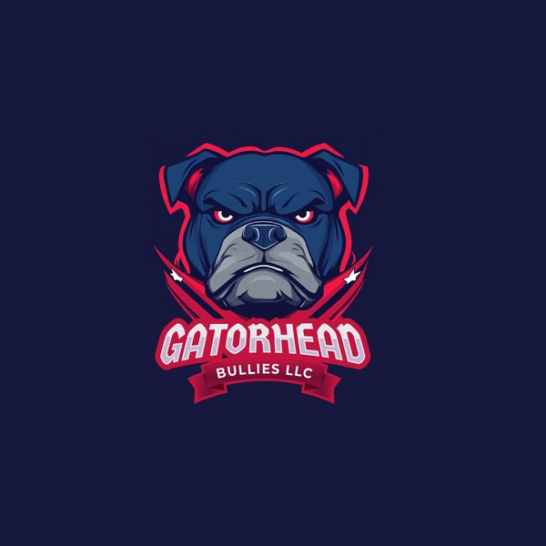 Gatorhead Mascot Logo