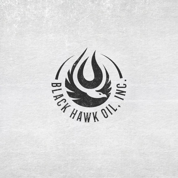 Design by Bawesome titled "Black Hawk Oil Company Logo "