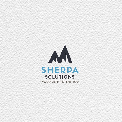 Create a powerful logo for Sherpa Solutions that will make people want to climb the career ladder Design by flis industry