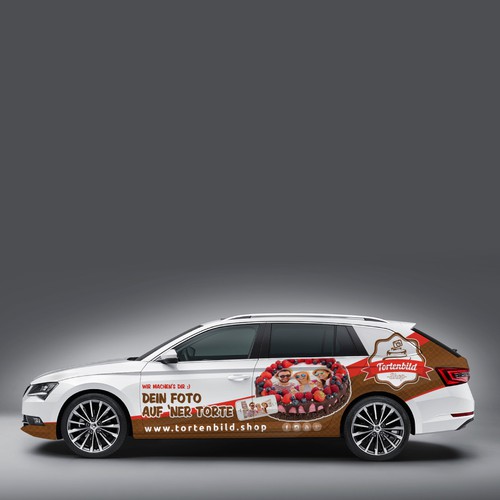 Car, truck or van wrap contest entry by toilter