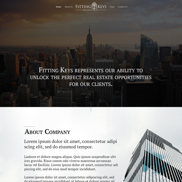 Real Estate Advisor Website