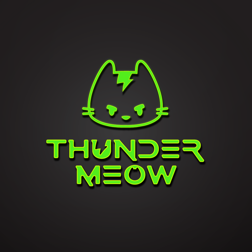 Need a logo for an up-and-coming gamer, thundermeow Design by Rock N Draw