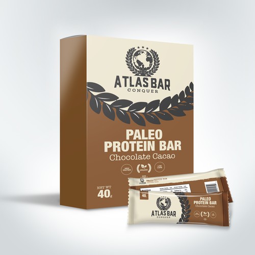 Protein Bar Needs Powerful New Packaging Design by dannymerrion