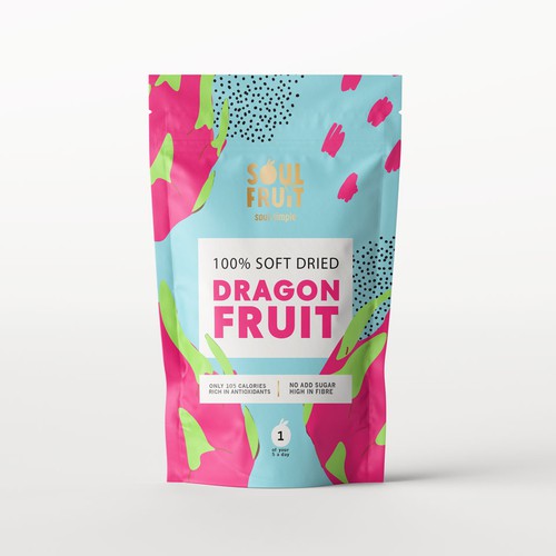 eye-catching packaging design for new health food product Design by AnaHola