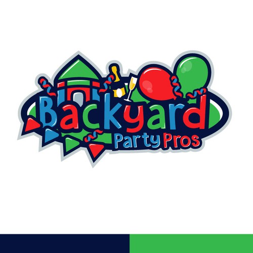 Pop-up Party Logo Contest Design by JDRA™