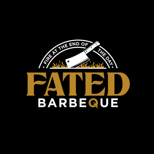 Design F.A.T.E.D. BBQ! Competition BBQ Team Logo NEEDED https://www.instagram.com/fated_bbq/ por bayuRIP