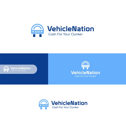 Vehicle Nation Seeks Logo For Junk Car Business. Design by smitadesign