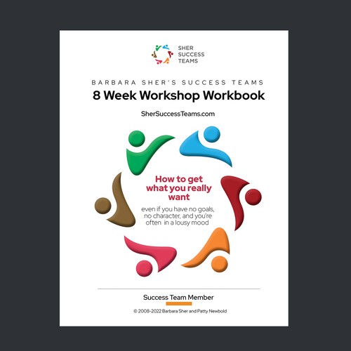 Workbook front cover for adults with big dreams - make me smile Design by Marco Davelouis