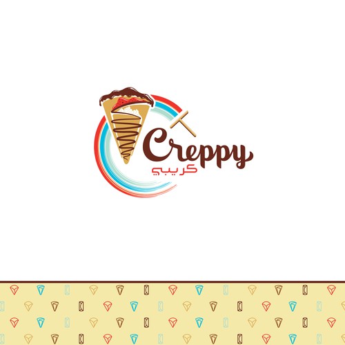 Create an attractive Crepe logo design Design by visualqure