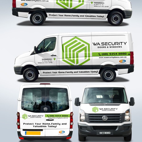 Design using our logo on vehicles to stand out to the public Design by DuhaCreative