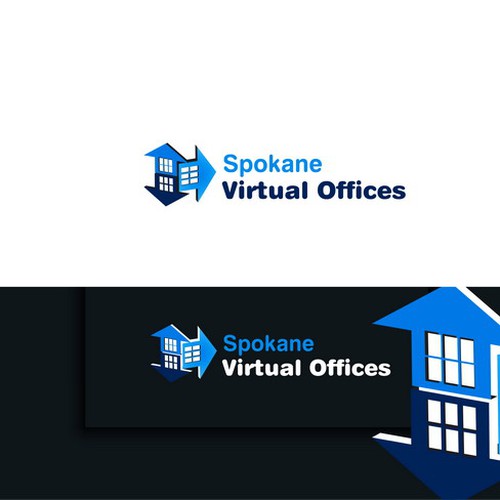 Virtual Offices - logo design Diseño de 99.Alex