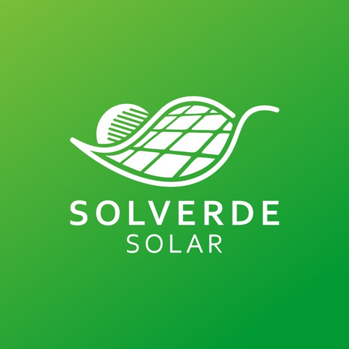 Clean logo for solar company Design by dedotardy