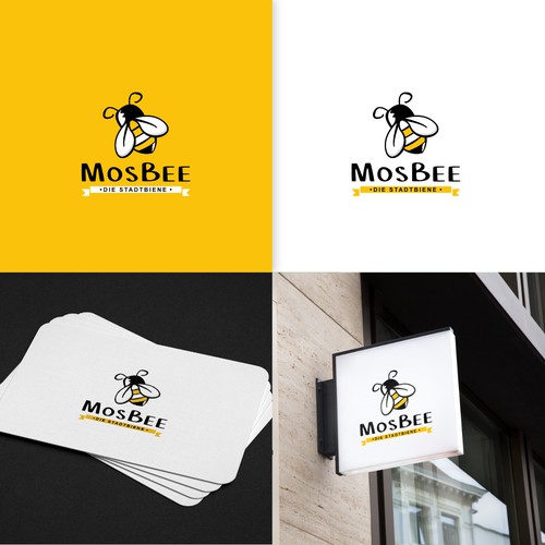 Designs | mosbee - urban beekeeping | Logo design contest