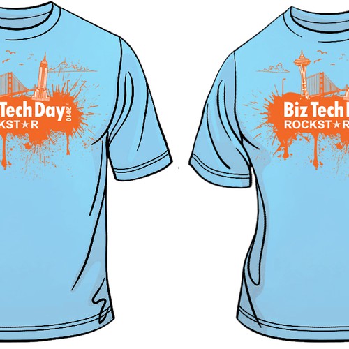 Give us your best creative design! BizTechDay T-shirt contest Diseño de MBUK