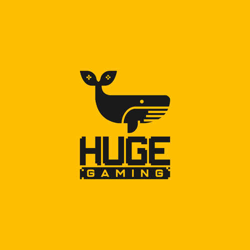 Huge Gaming Logo and Brand Identity Design by Logologic™