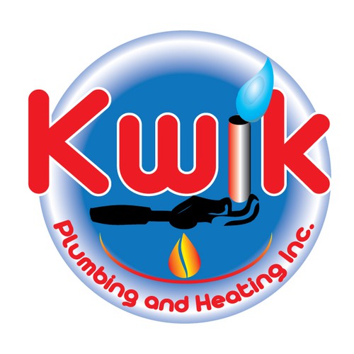 Create the next logo for Kwik Plumbing and Heating Inc. Réalisé par nikolo