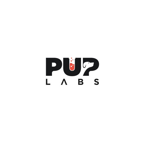 Pup Labs Logo Design Design by WebSky☁️