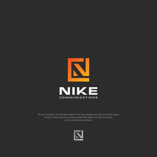 Nike Communications Logo Contest Design by YellowPixell