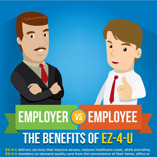 Employer vs Employee Infographic contest