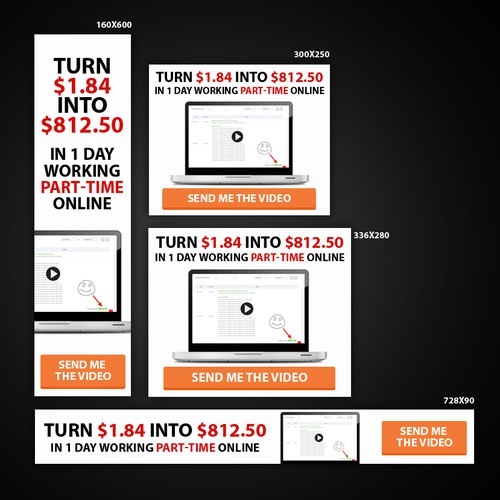 Create a creative and attractive 300x250 banner for display ads