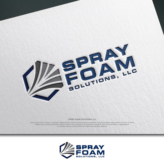 Outstanding Improved logo for spray foam insulation company. Logo