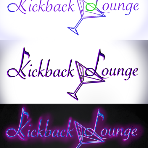 Kickback Lounge - Martini & Piano Bar Design by GabsterIllustration