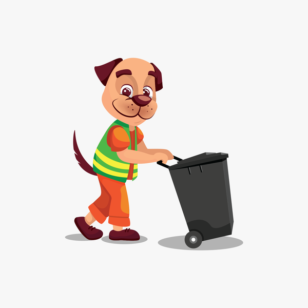 The dustman dog