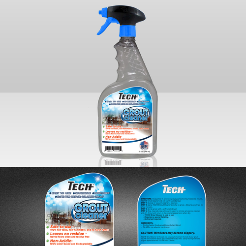 Best and Safest cleaner for Grout needs a look to match Design by ganess