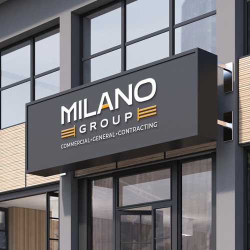 Milano Group logo refresh/modification Design by des13n ©