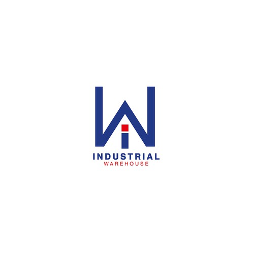 E-commerce Industrial Supply Company logo (Industrial Warehouse) Design by W. A. P. Nalaka