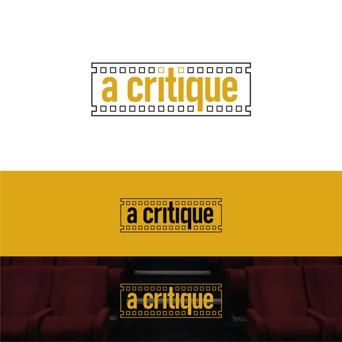 What would a film critique logo look like? Design by ✒️ Joe Abelgas ™